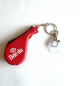 Preview: Daedo Mini Mit Key Rings DE1818- rot / schwarz