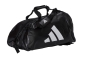 Preview: adidas 2in1 Bag "martial arts" black/white PU, adiACC051