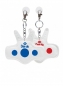 Preview: Daedo Mini Body Protector Key Ring "Taekwondo" DE1819 - blau