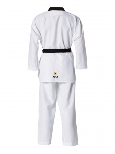 KWON TKD Anzug Fightlite schwarzes Revers