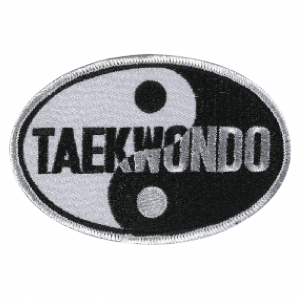 Aufnäher / Stickabzeichen Taekwondo Yin & Yang