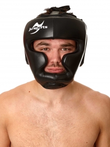 Ju-Sport Kopfschutz Chin schwarz