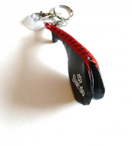 Preview: Daedo Mini Mit Key Rings DE1818- schwarz / rot