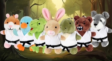 Preview: Anhänger Plüschtier - Hund ca. 10 CM