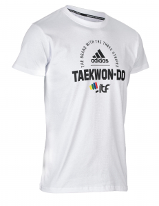 adidas Community Shirt ITF-Taekwondo weiß, adiCLTS21-ITF