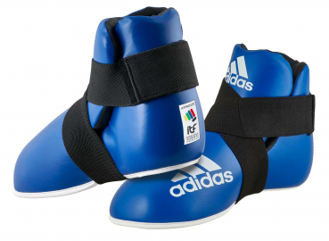 adidas ITF-Taekwondo Fußschutz blau, adiKBB100