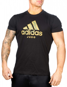 adidas Badge of Sport T-Shirt Judo schwarz, adiCLTS20J