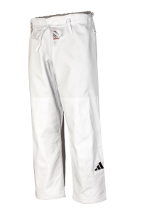 Preview: adidas Judoanzug CHAMPION III IJF - Model 2 weiß/schwarze Streifen JIJF Preview: adidas Judoanzug CHAMPION III IJF - Model 2 weiß/schwarze Streifen JIJF