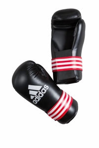 adidas Kick-Boxhandschuhe Semi Contact schwarz/rot, ADIBFC01