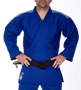 Preview: adidas Judojacke CHAMPION III IJF - Model 1 JIJFB-JAC blau / weiße Streifen Preview: adidas Judojacke CHAMPION III IJF - Model 1 JIJFB-JAC blau / weiße Streifen