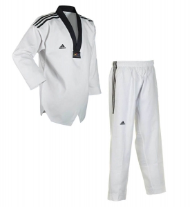 adidas TKD Anzug ADI Grand Master schwarzes Revers