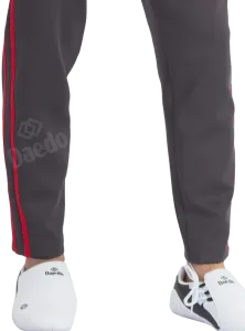 Preview: Daedo SLIM FIT TRACKSUIT WHITE/RED/GREY CH 1433