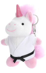 ANHÄNGER PLÜSCHTIER - EINHORN, CA. 10 CM