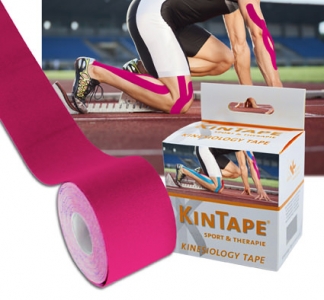 KinTape Kinesiologie Tape 5 cm x 5 m Rolle - pink