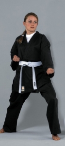 KWON Karateanzug Traditional 8 oz., in schwarz