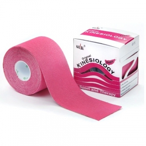 Preview: Nasara Kinesiologie Tape 5 cm x 5 m - pink