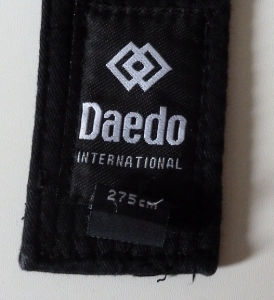 Daedo CINT1531 Black Belt