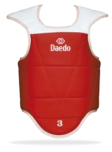 Preview: Daedo PE1651Chest Protector Taekwondo Blue / Red Reversible
