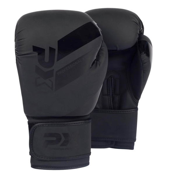 Phoenix PX Boxhandschuhe, Kunstleder, schwarz