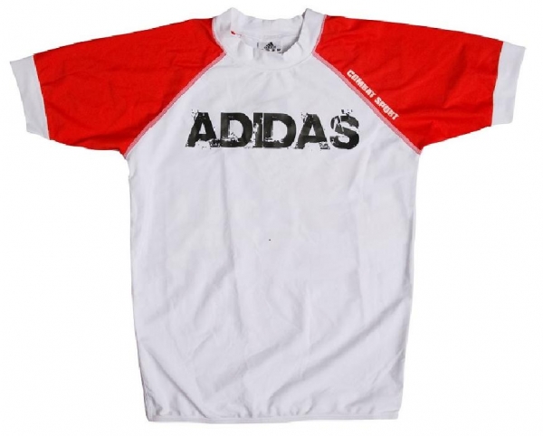 adidas Rashguard "IMPACT" weiß