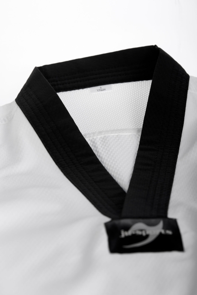 Taekwondo-Anzug Performance pro schwarzes Revers