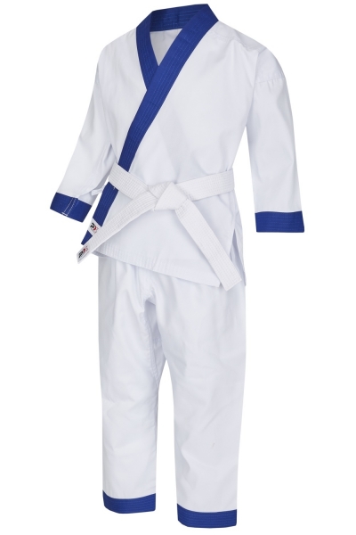 PX ANZUG "BUDO KIDS 2" WEISS-BLAU