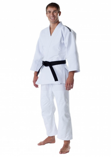 JUDO WETTKAMPFANZUG - MOSKITO SLIM FIT - WEIß AMSF 150