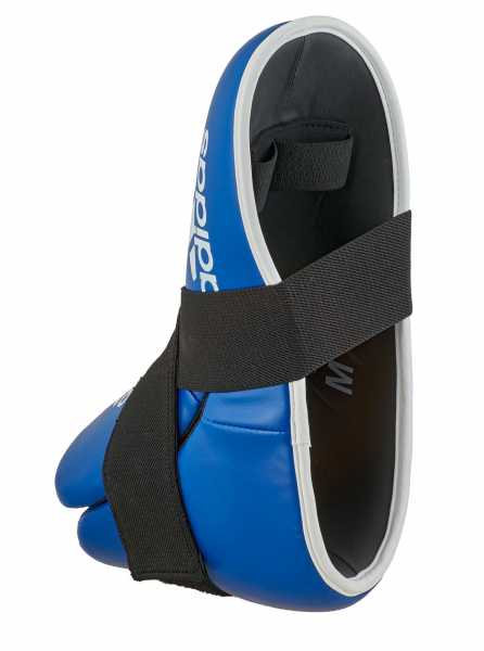 adidas ITF-Taekwondo Fußschutz blau, adiKBB100