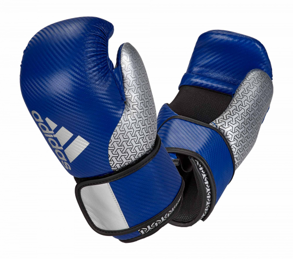 adidas ITF-Pro Open Hand Handschuhe blue/silver, adiKBPF300
