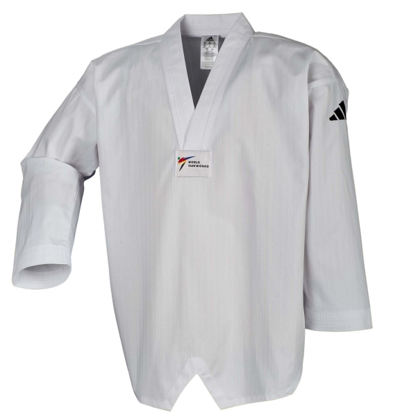 Adidas adichamp II weißes Revers Taekwondoanzug, ADITCH02