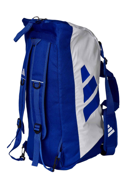 adidas 2 in1 Bag Judo Tasche blau/weiss