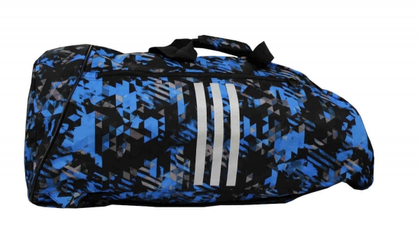 adidas Sporttasche - Sportrucksack Camouflage blau/silber 07-adiACC058blsi