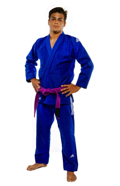 adidas BJJ Anzug "IBJJF Champion" blau JJ601B