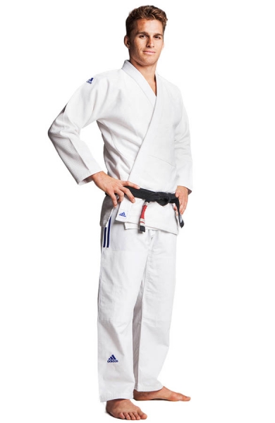 adidas BJJ Anzug "IBJJF Champion" weiß, JJ601