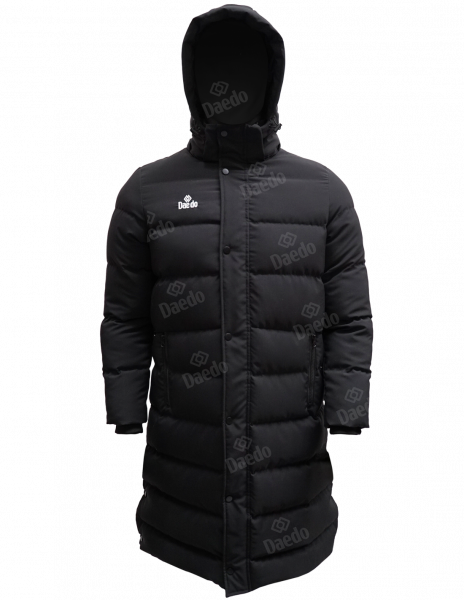 Daedo LONG PUFFER JACKET - CH 0071 - schwarz
