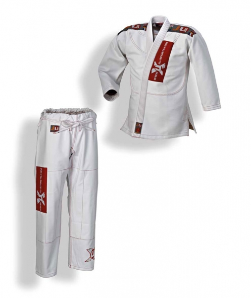 Ju-Sports Jiu-Jitsu- Anzug white pearl weiß