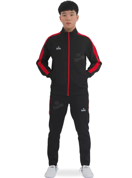 Daedo SLIM FIT TRACKSUIT BLACK CH 1430