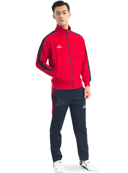 Daedo SLIM FIT TRACKSUIT RED/BLUE CH 1431