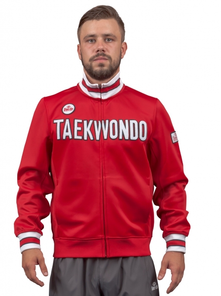 Daedo Slim Jacket "TAEKWONDO" CH2217 - rot