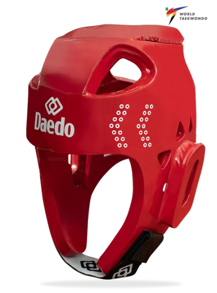 Daedo - GEN3 - E-HEAD GEAR - EPRO 29913 - rot, Zoll Tarif-Nr. 95069990