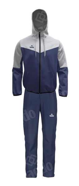 Daedo CH 1424 - Trainingsanzug Grey/Navy Blue