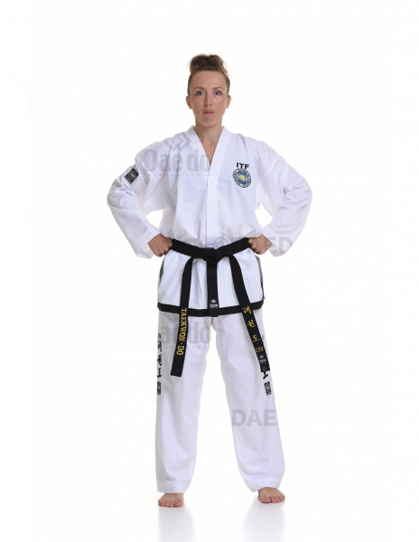 TAITF 10814 - ITF APPROVED DOBOK DAEDO BLACK BELT COMPETITION