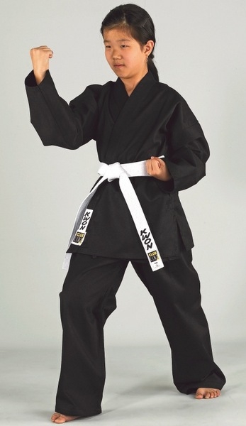 KWON Karate - Anzug Shadow, schwarz