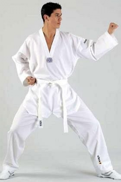 KWON TKD Anzug Hadan Plus, weißes Revers