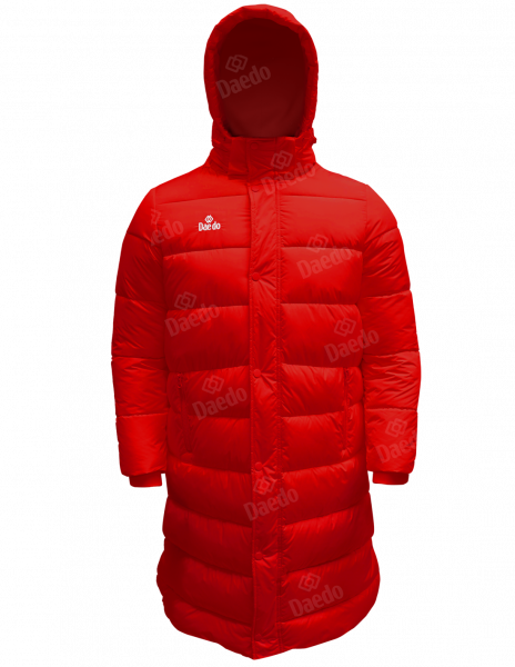 Daedo LONG PUFFER JACKET - CH 0072 - rot