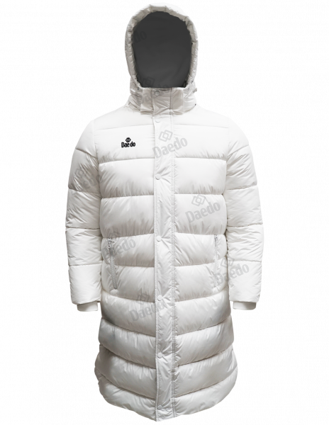 Daedo LONG PUFFER JACKET - CH 0073 - weiß