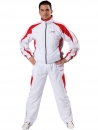 KWON Trainingsanzug Performance Micro weiß-rot-grau