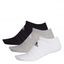 adidas 3er Pack Sneakersocken weiß/grau/schwarz